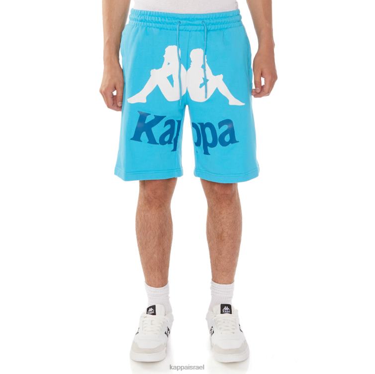 Kappa גברים מכנסי אנג'ואן קצרים אותנטיים טורקיז ZHHRF231
