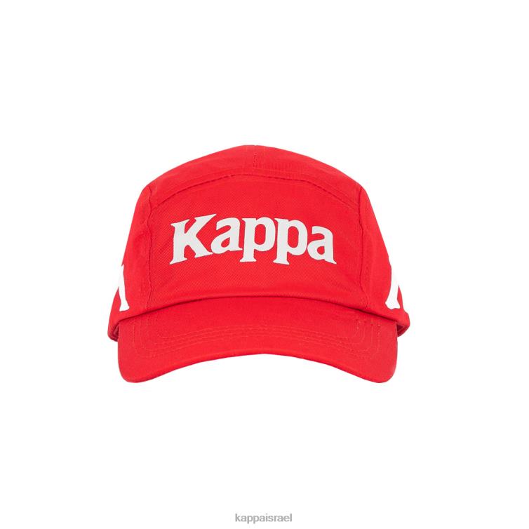 Kappa לִשְׁנֵי הַמִינִים כובע אנפרי אותנטי אדום לבן ZHHRF295