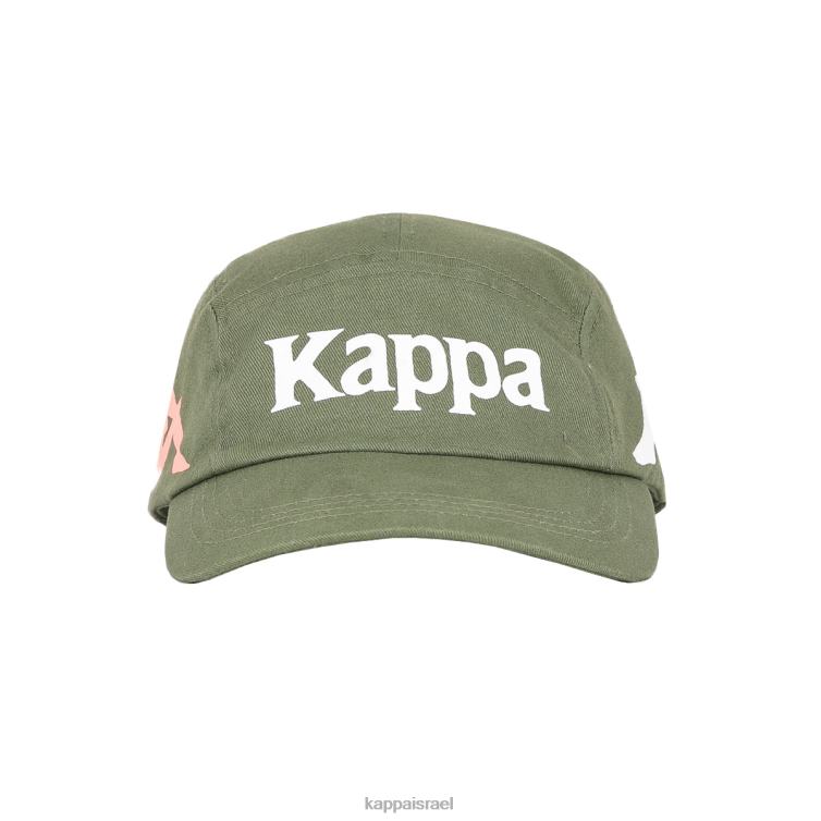 Kappa לִשְׁנֵי הַמִינִים כובע אנפרי אותנטי זית ירוק ZHHRF331