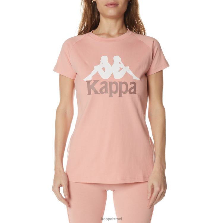 Kappa נשים חולצת טריקו אותנטית של westessi וָרוֹד ZHHRF377